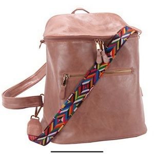 (REDUCED) VEGAN BLUSH BACKPACK